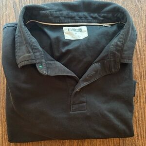 Linksoul Black Men's Performance Polo, medium, good condition